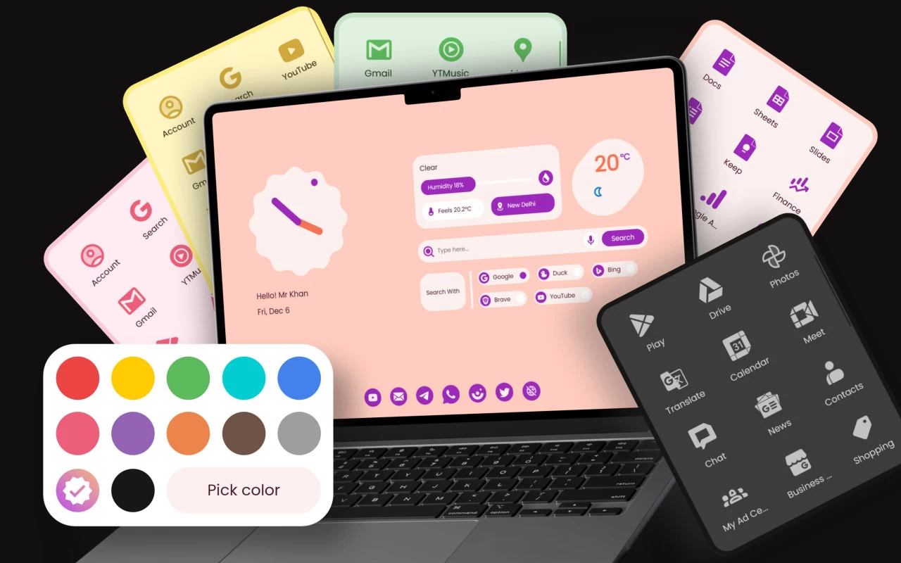 Material You NewTab 国内专版中文离线安装包 V3.1.1插图
