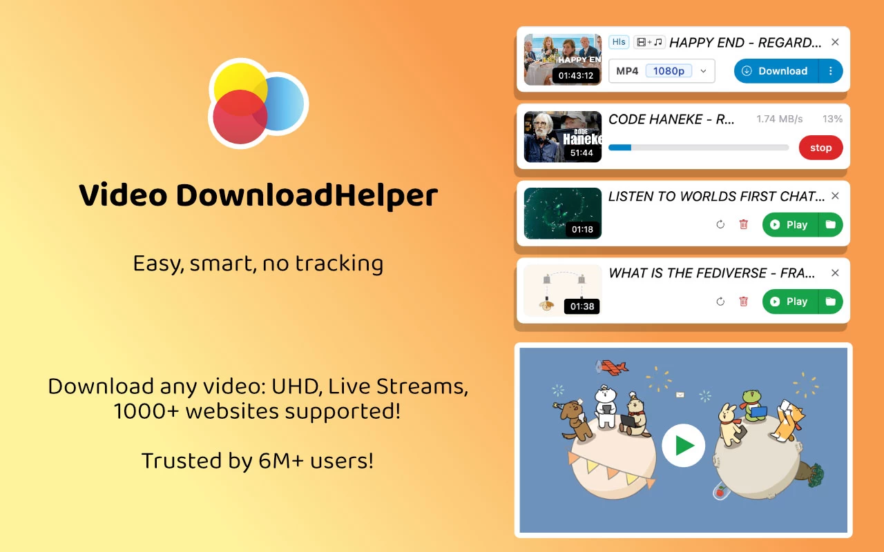 Video DownloadHelper 国内专版中文离线安装包 V9.5.0.1插图